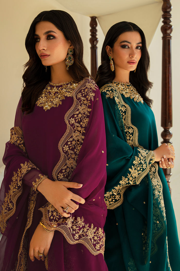 Chiffon 3pcs suit