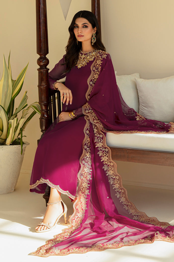 Chiffon 3pcs suit