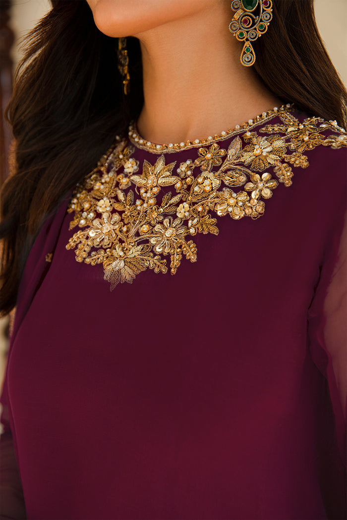 Chiffon 3pcs suit