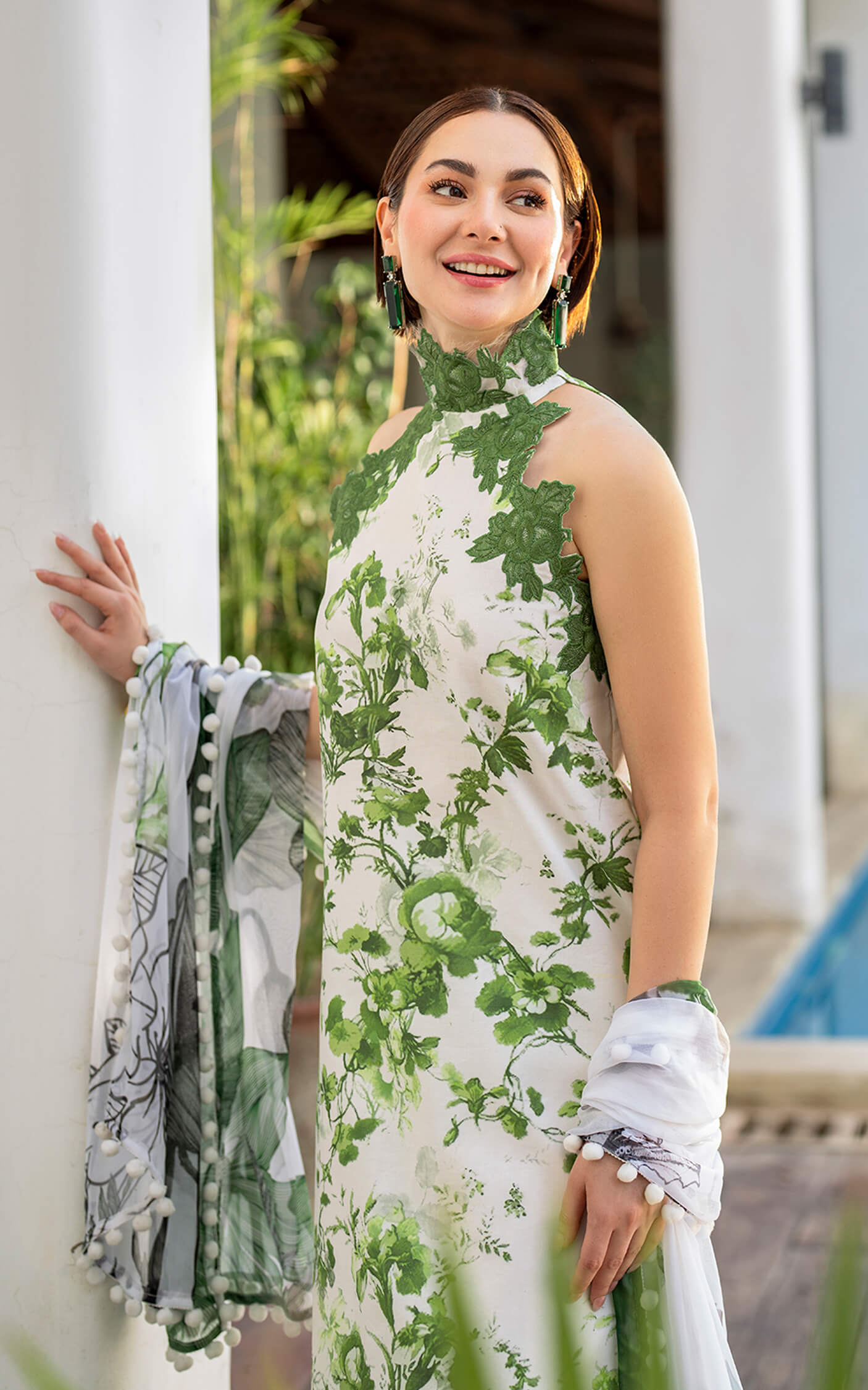 Printed lawn