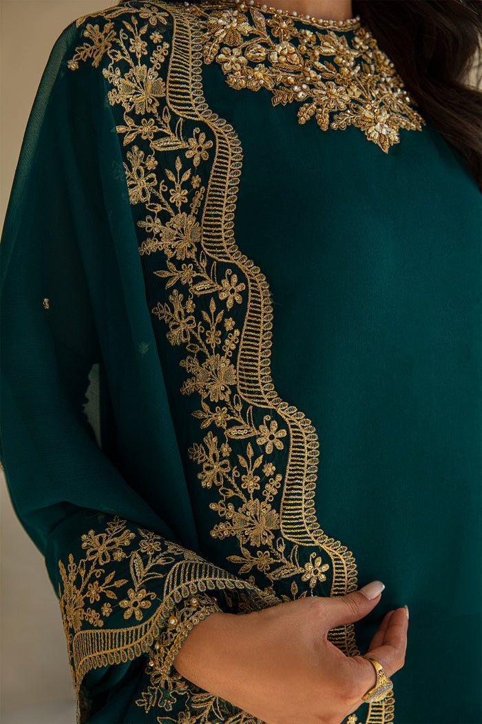 Chiffon 3pcs suit