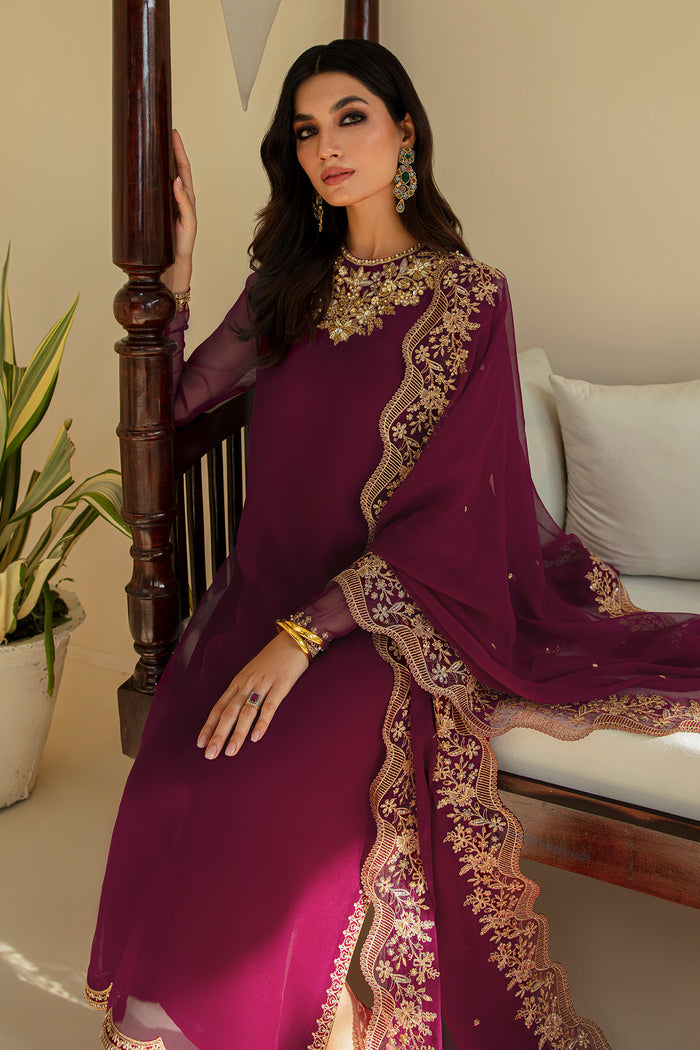 Chiffon 3pcs suit