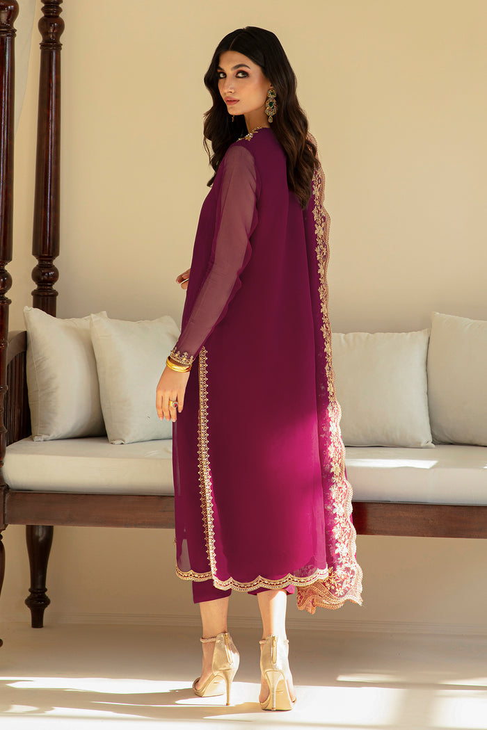 Chiffon 3pcs suit